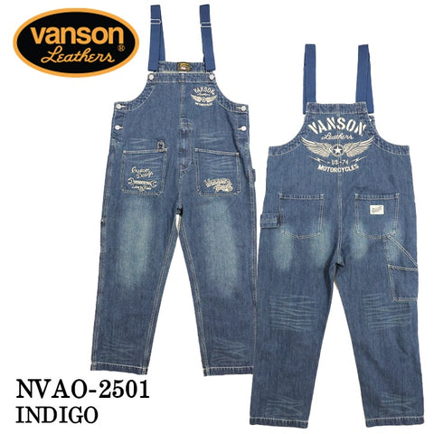 VANSON OVERALL バンソン オーバーオール nvao-2501