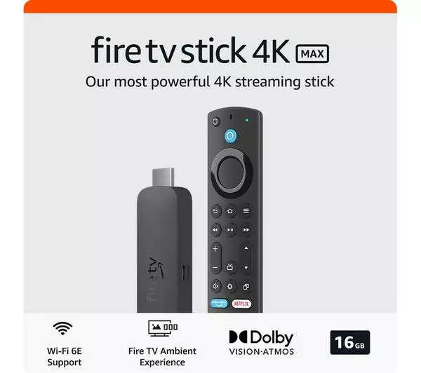 NEW 4K MAX FIRESTICK 16GB VERSION - New Tech Ireland