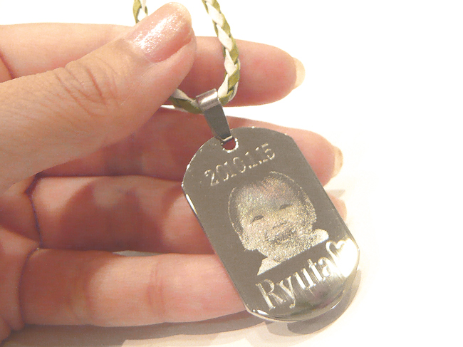 長崎の刻印アクセサリー＆名前入れ：ジョイクラフト【お写真・画像刻印