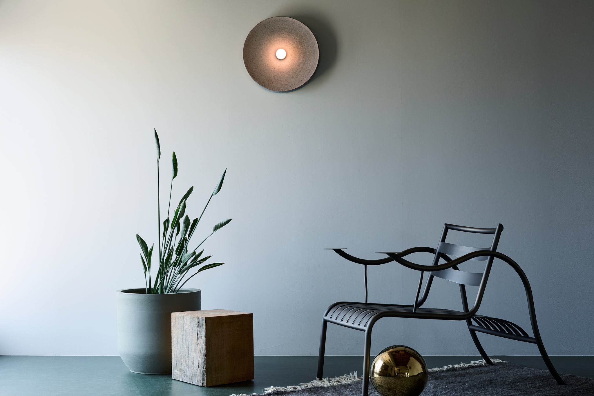 Cave / silver - NEW LIGHT POTTERY