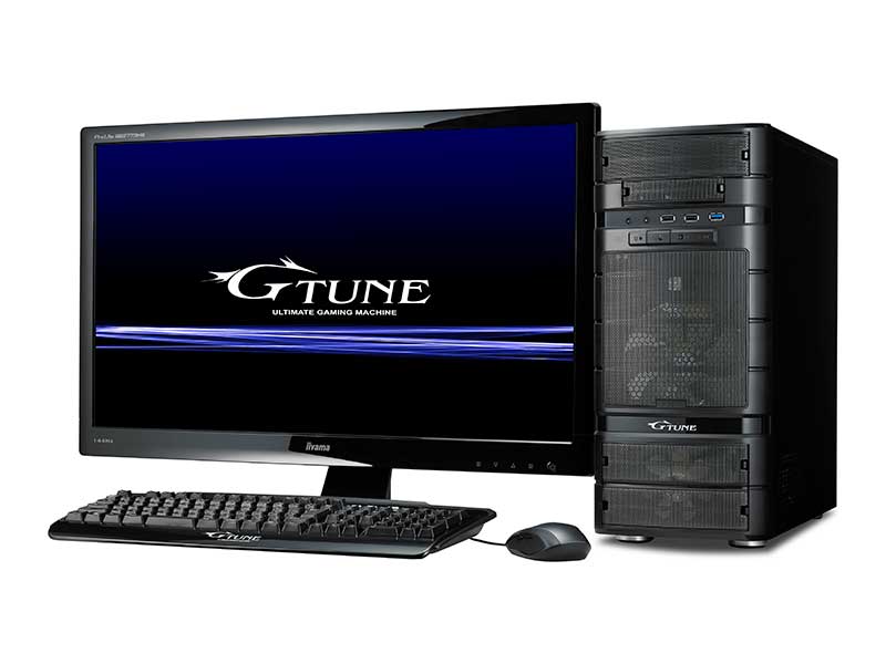 G-Tune、Core i7-8700Kを搭載した小型マイクロタワーゲーミングPC