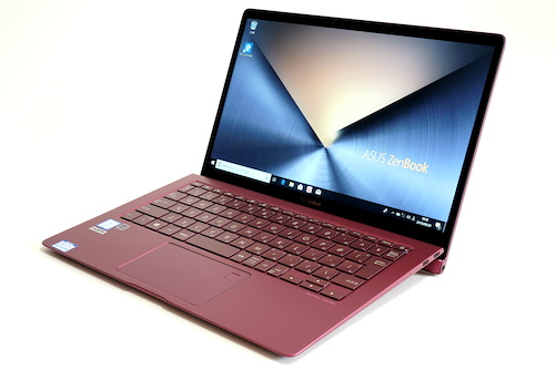 13.3型スリムノートPC「ASUS ZenBook S」レビュー - 紅き衣をまとった