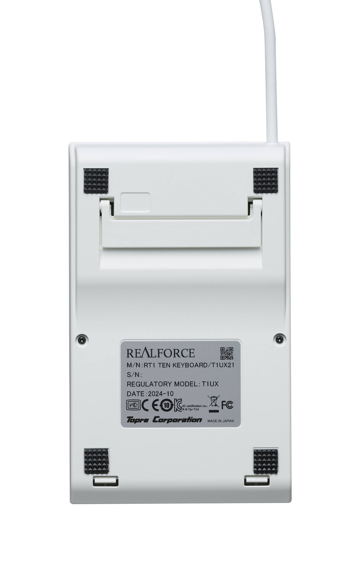 REALFORCE、カスタム性を高めた静電容量無接点スイッチ搭載テンキー