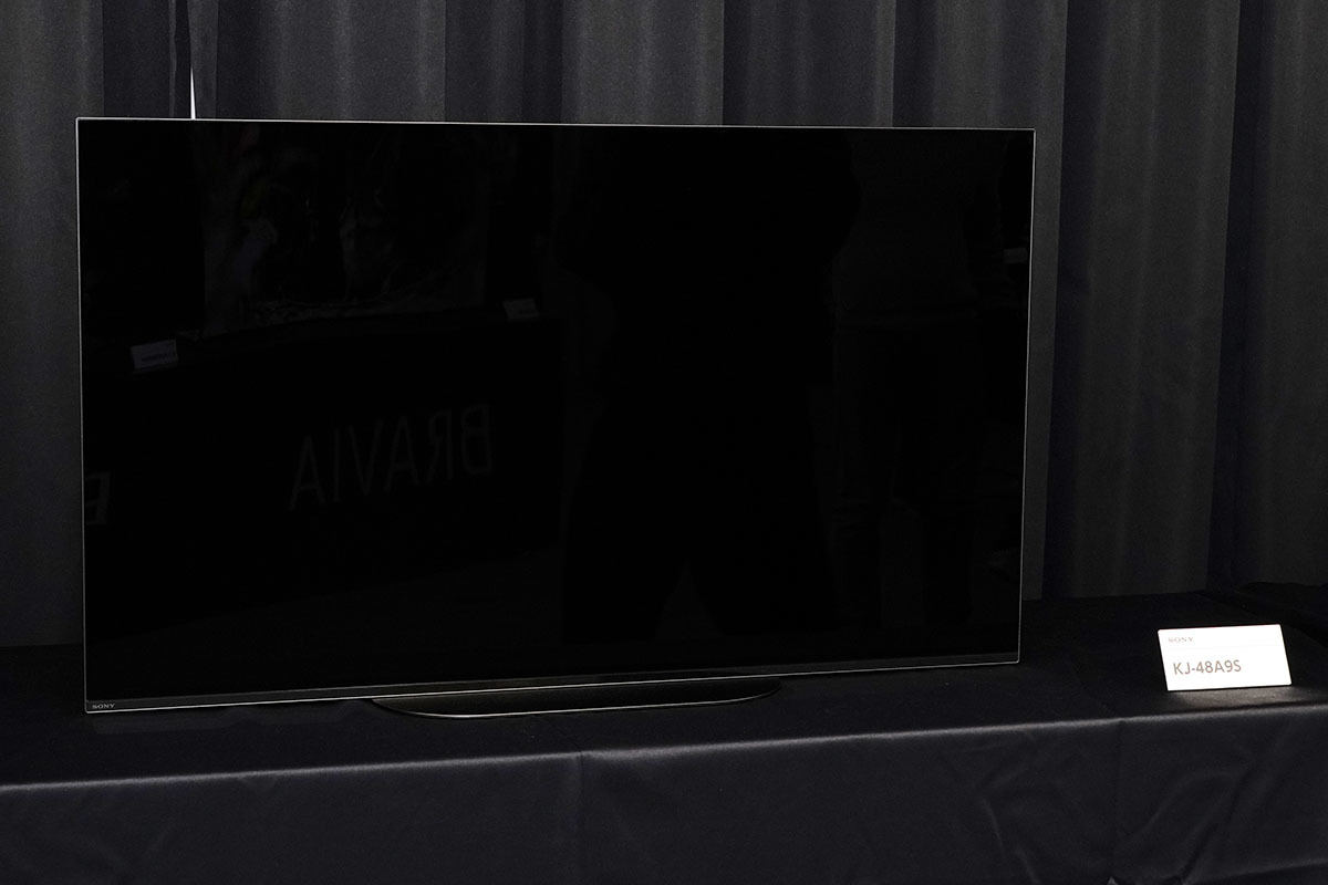 ソニー、48V型のコンパクト4K有機EL「BRAVIA A9S」 - 約23万円 | マイ