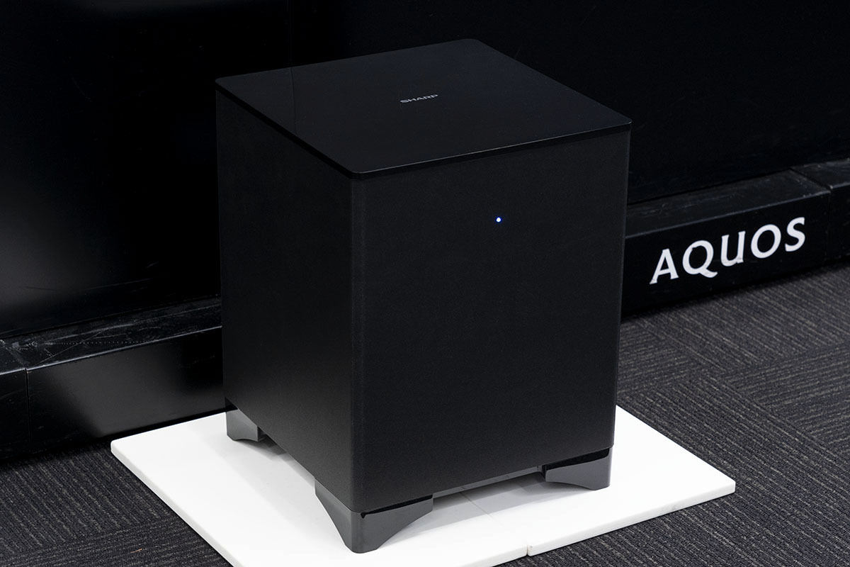 シャープの8K放送・22.2ch入力対応サウンドバーを聴く - “復活の