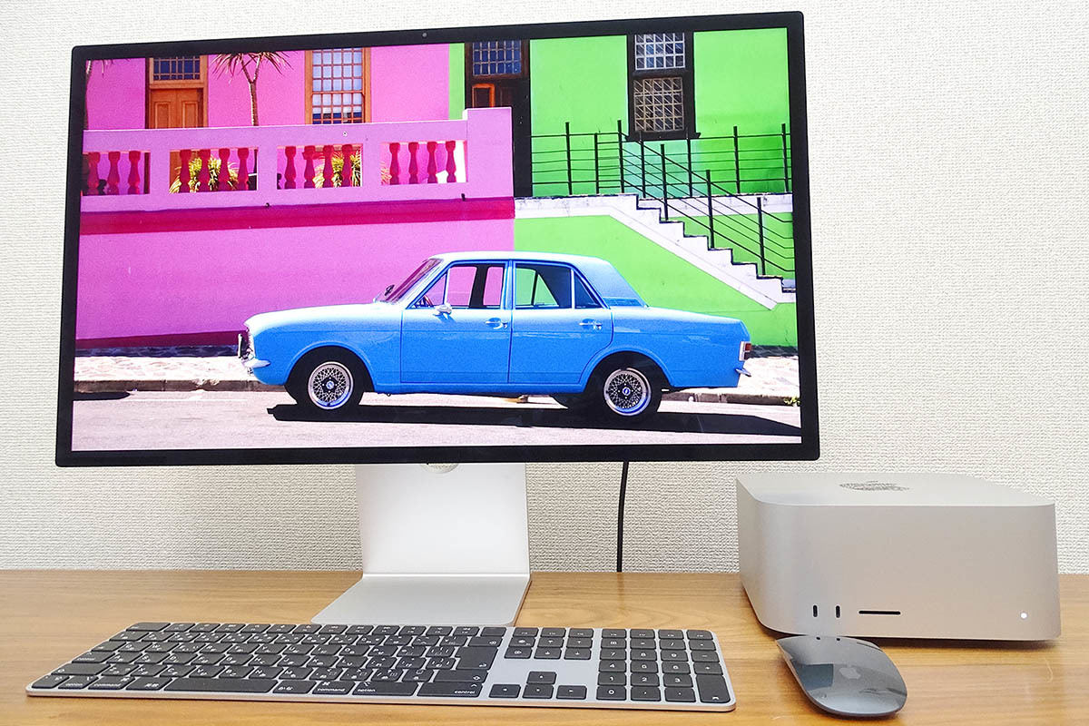 夢のタッグチーム結成！ 「Mac Studio」「Studio Display」実機