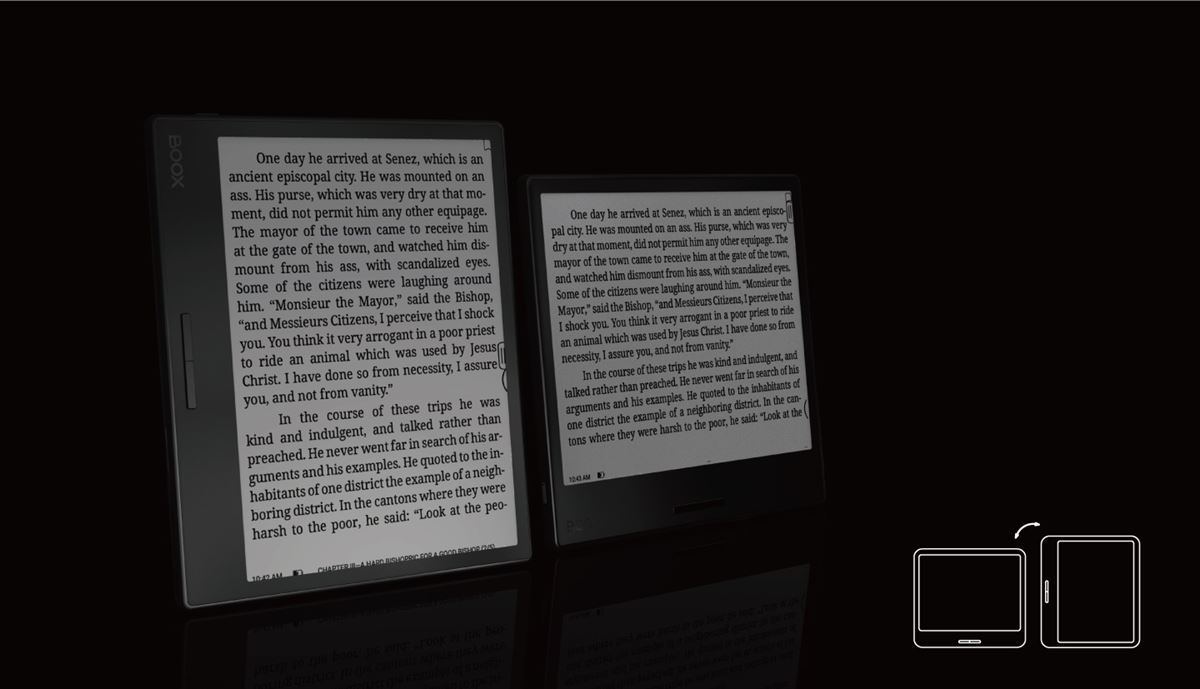 7型E Ink画面のAndroidタブレット「BOOX Leaf2」、機能向上で使い