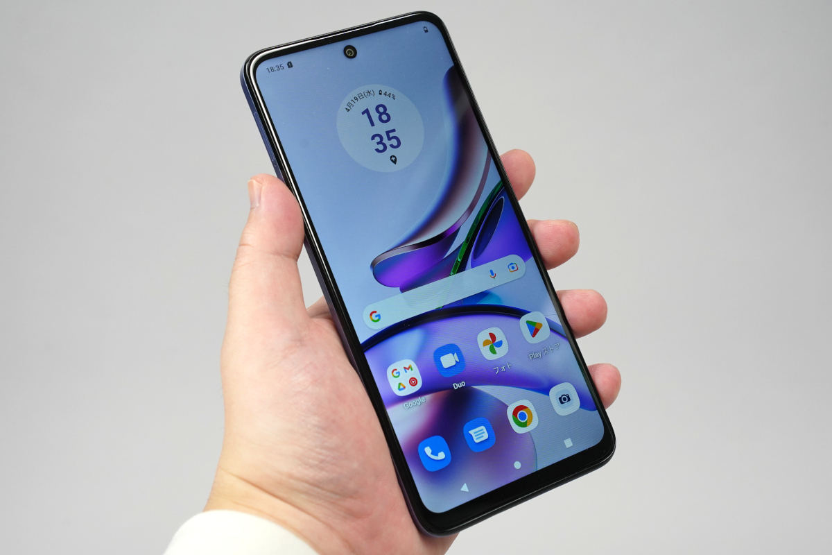 moto g13」レビュー、ワンランク上の機能を盛り込んだエントリーモデル
