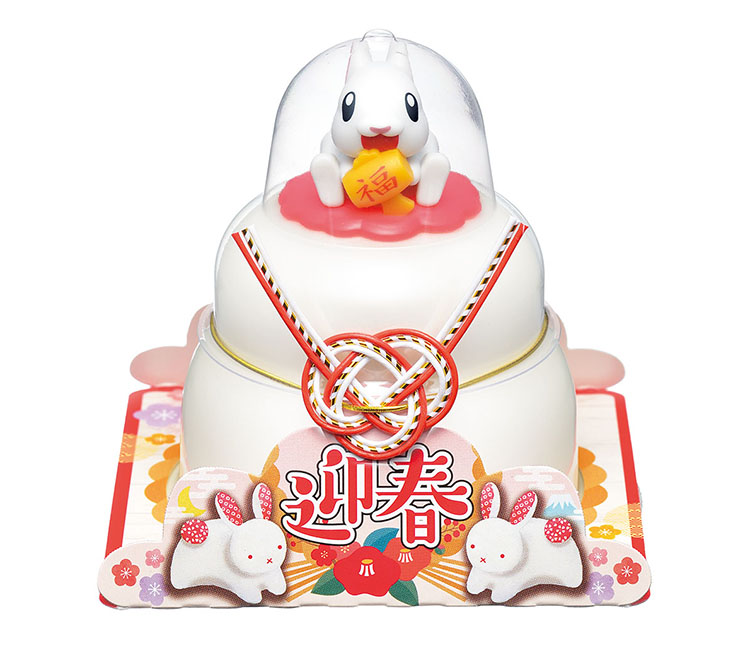 鏡もち特集：うさぎもち 拡大続く小飾り注力 社名の“卯”年を好機に