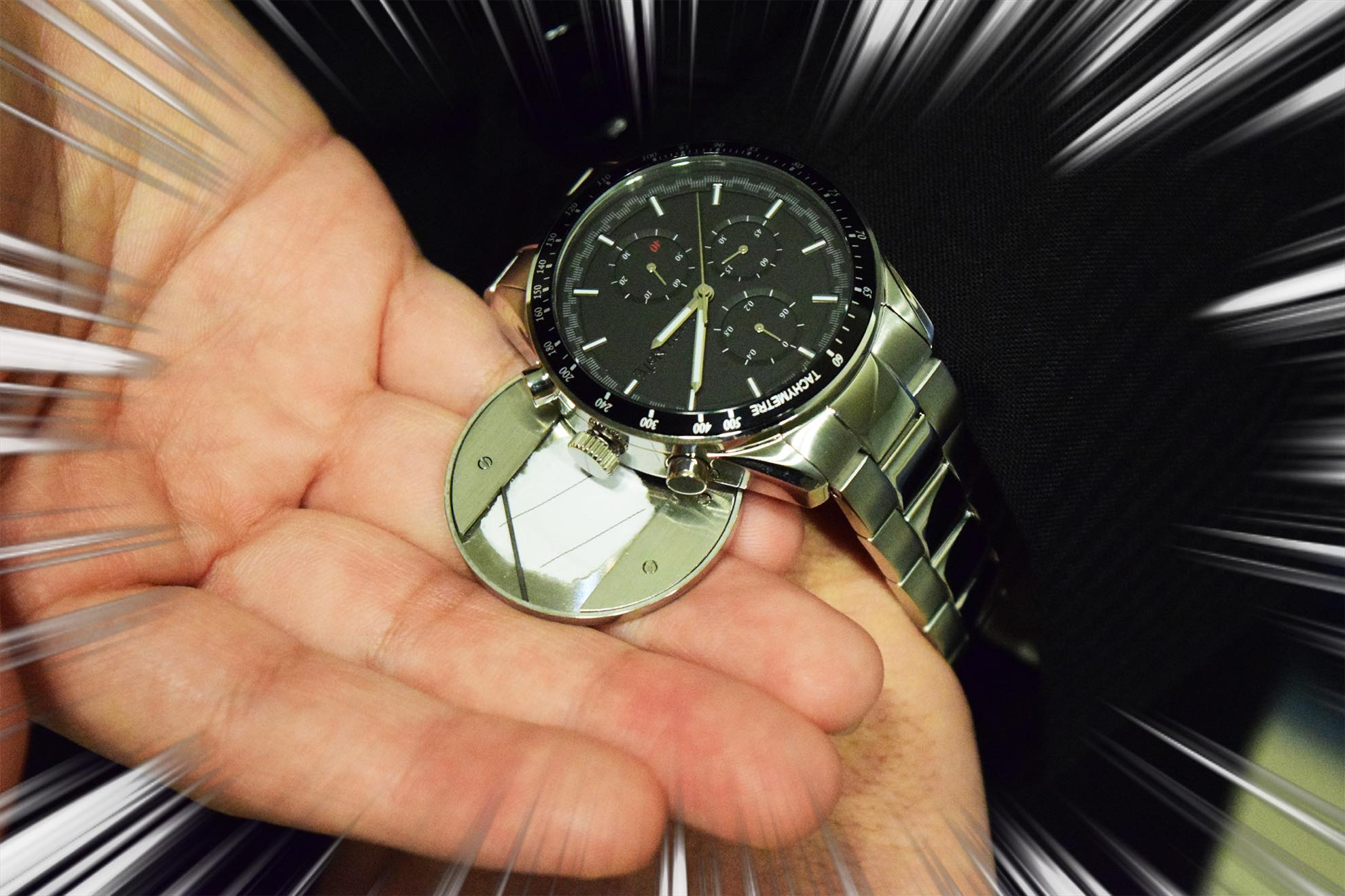 一見普通のビジネスウォッチ……？『DEATH NOTE（デスノート）』モデルの