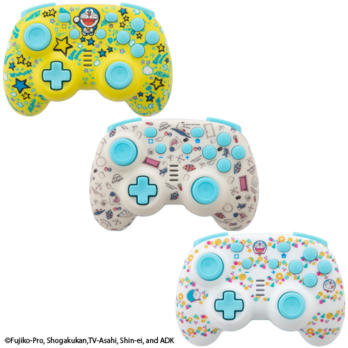 ドラえもん』デザインのNintendo Switch用コントローラが8月3日発売決定
