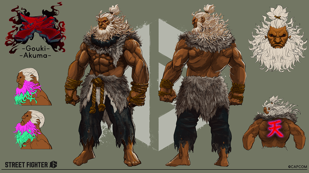 ストリートファイター6』新キャラクター・豪鬼の新映像が公開