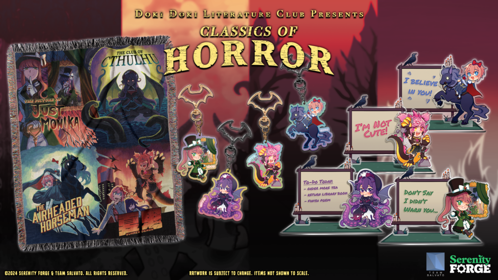 ドキドキ文芸部！』のかわいい公式ハロウィングッズが登場