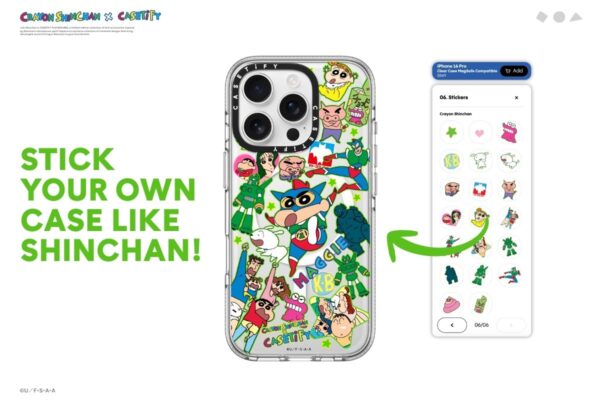 クレヨンしんちゃん - casetify クレヨンしんちゃん シロ ポーチの通販