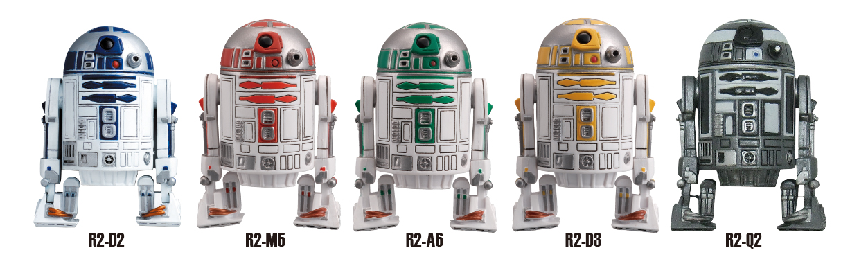 スター・ウォーズ R2マグネットコレクション発売！半立体フィギュア