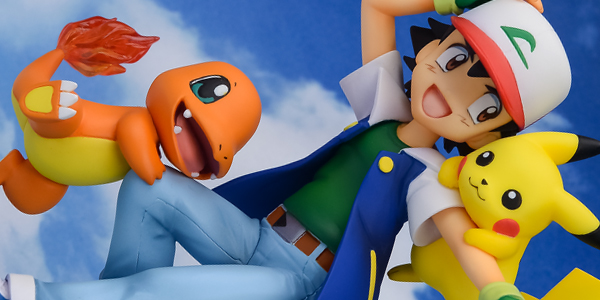 G.E.M.シリーズ 『ポケットモンスター』 サトシ＆ピカチュウ＆ヒトカゲ