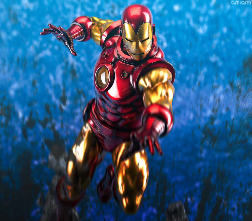 MARVEL UNIVERSE』 MARVEL AVENGERS アイアンマン ファインアート