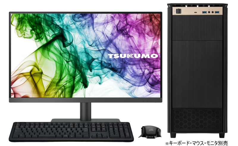 TSUKUMO】AMD Ryzen 9000シリーズ プロセッサを搭載したクリエイターPC