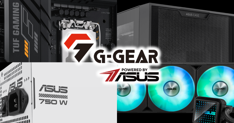 TSUKUMO】G-GEAR、ASUSパーツを中心に採用したゲーミングPC「G-GEAR