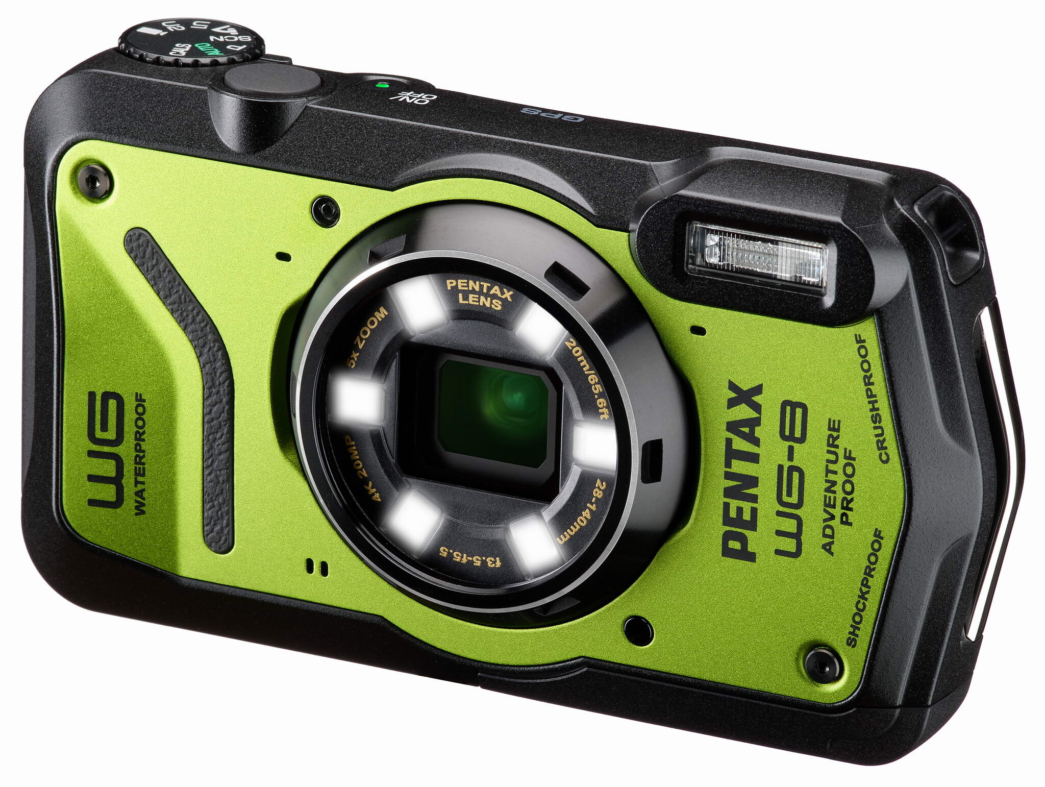 PENTAX WG-8: A top-of-the-line digital compact camera, featuring