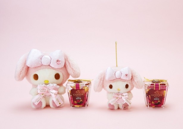 マイメロディとハローキティがゴディバとコラボ！特別チョコ発売