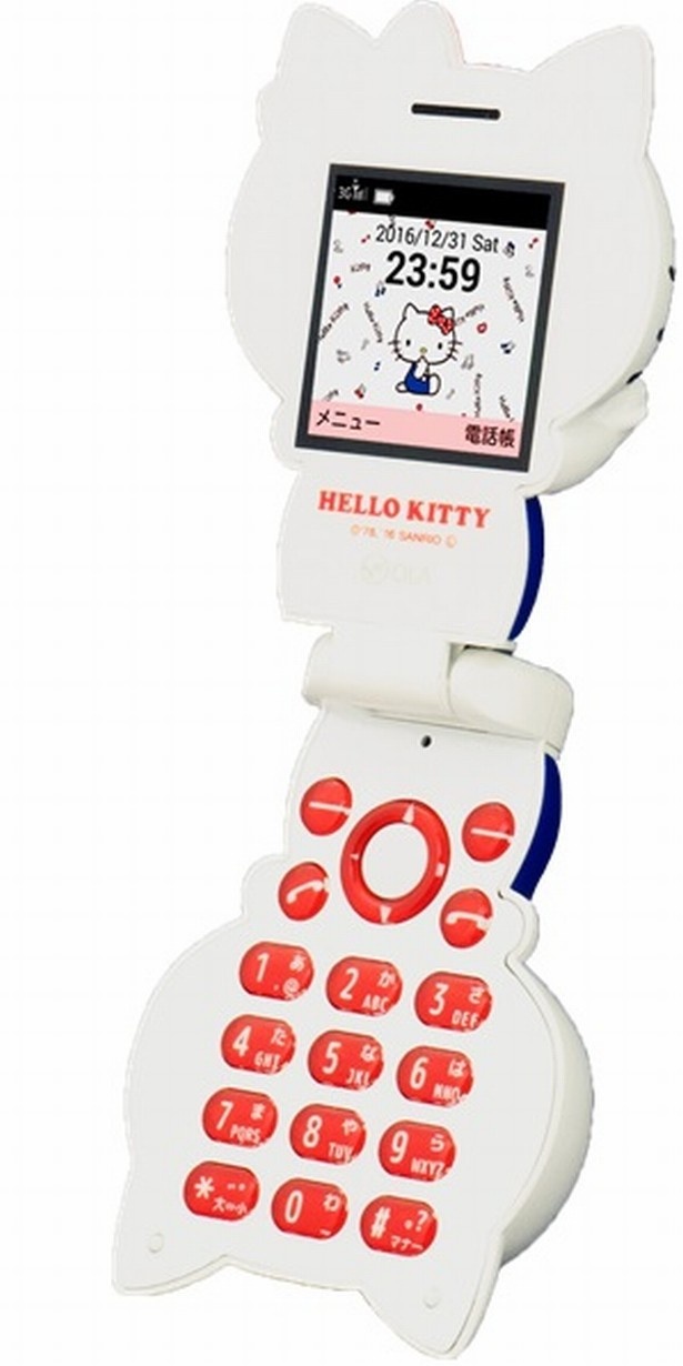 画像1 / 6＞まるでフィギュア！ハローキティフォンがついに発売