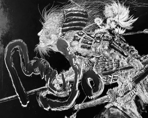 水性マジックペンで現代の江戸絵画を描くSETSUO KANO「MUJO」展が京都