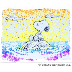 スヌーピーの作者が認めた唯一の画家トム・エバハートの展示販売会が