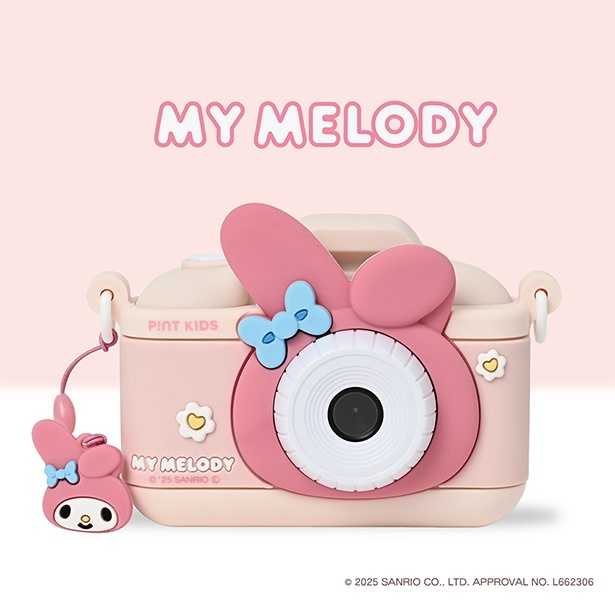 子ども向けカメラ「ピントキッズ」のサンリオキャラクターズシリーズに