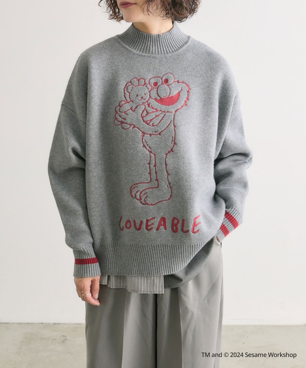 セサミストリートと「ear PAPILLONNER」が初コラボ！大人かわいい秋冬