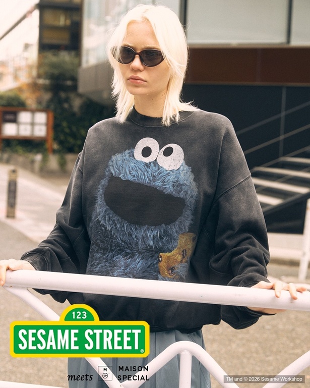 エルモ＆クッキーモンスターがハイファッションに！メゾンスペシャル