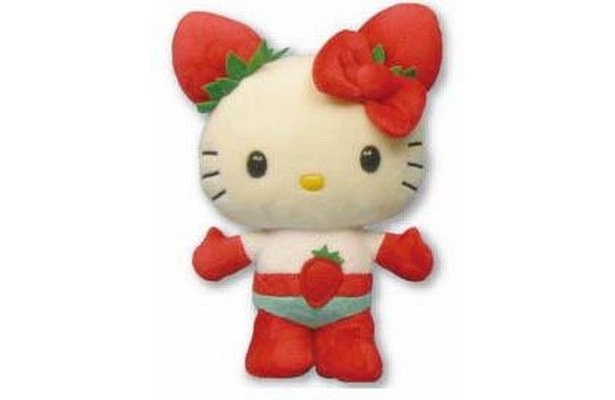 画像1 / 3＞キティちゃんと苺がコラボ！可愛いスーパーヒーロー