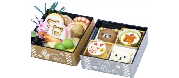 リラックマストア限定 2015年 おせちぬいぐるみセット リラックマ
