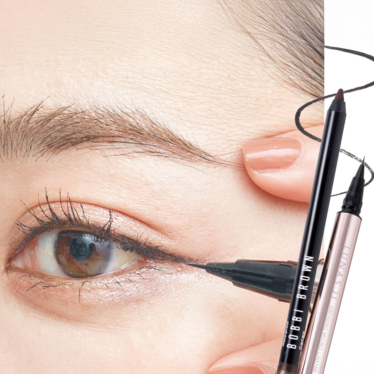 もうガタつかない！名品アイライナー×簡単テクで理想のラインが完成