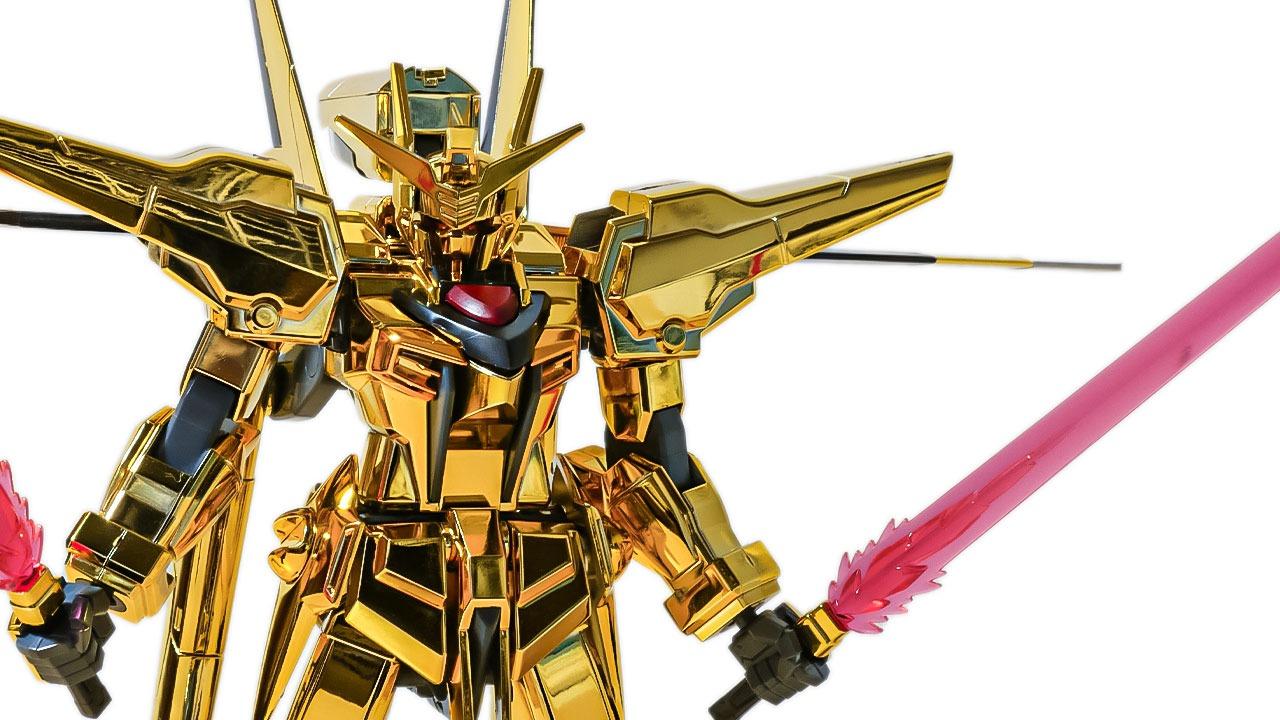 本日再販】バックパックは支援機に変型！全身ゴールドのド派手な