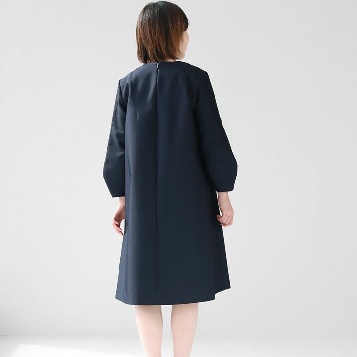 Ballsey(ボールジィ) ハイカウントダブルクロス Aラインワンピース(11