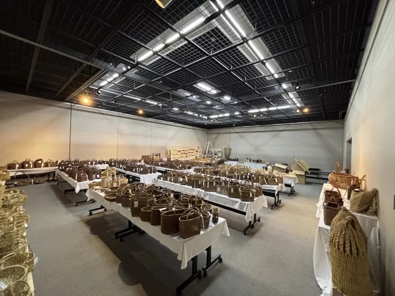 三島町で「全国編み組工芸品展」が3/14・15開催 一生もののカゴに