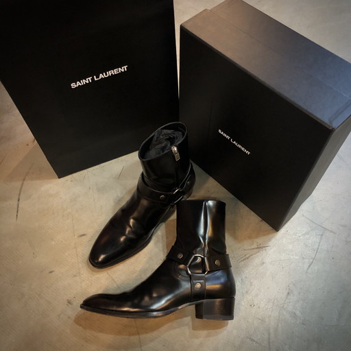 Saint Laurent Paris 19AW WYATT 40 HARNESS BOOTS | NEXT51三国ヶ丘店