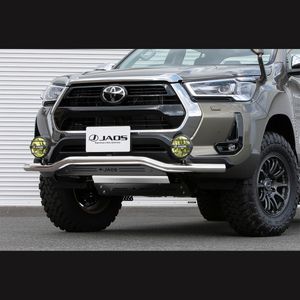 JAOS ジャオス フロントスキッドバー ポリッシュ／ブラック