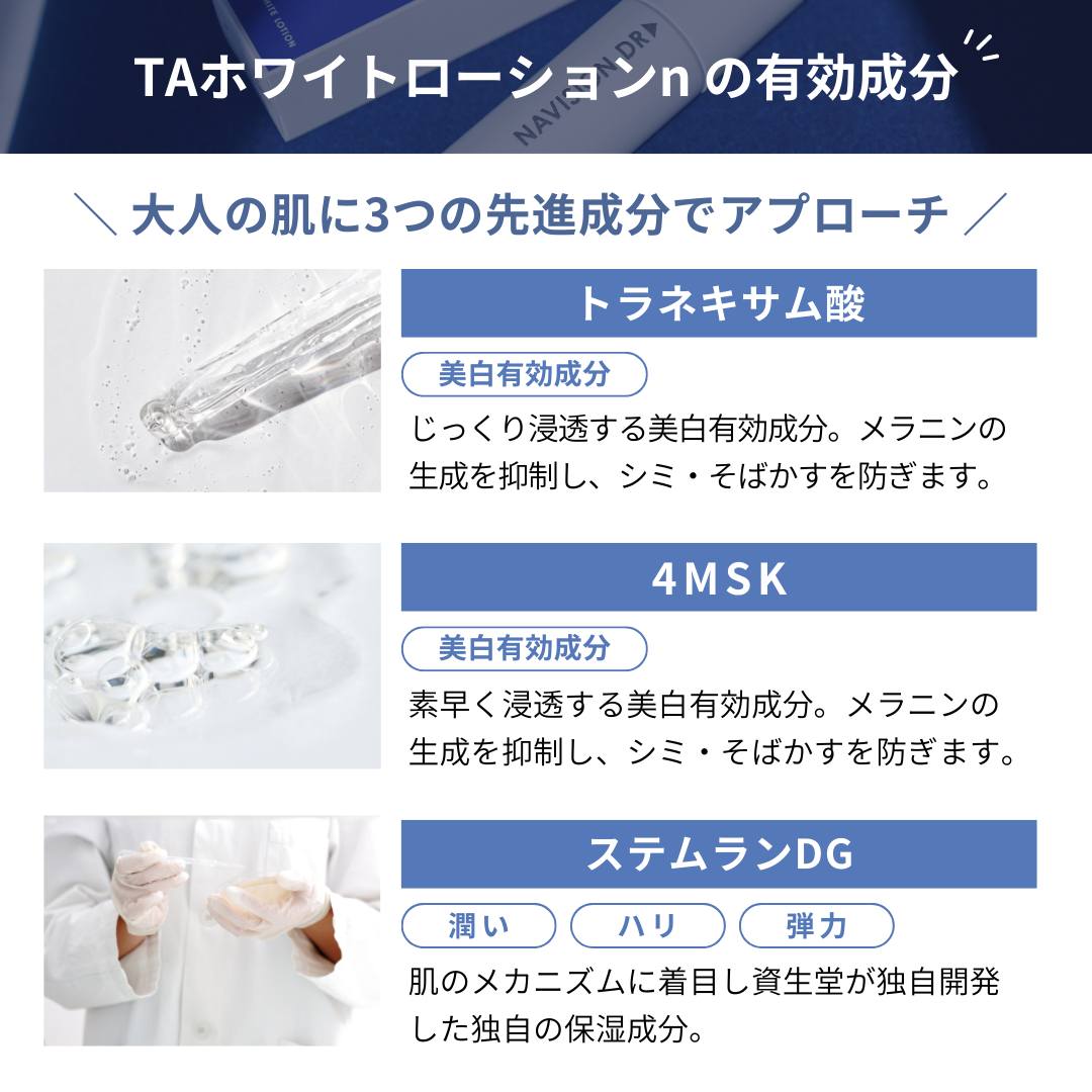 ナビジョンDR TAホワイトローションn | NEXUS ONLINE｜ドクターズ