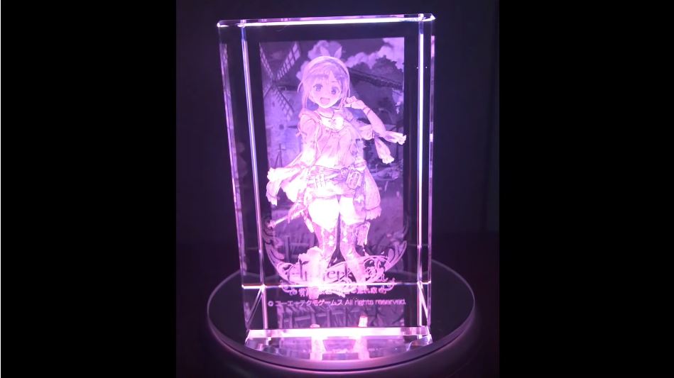 ライザのアトリエ ～常闇の女王と秘密の隠れ家～』の3Dクリスタル