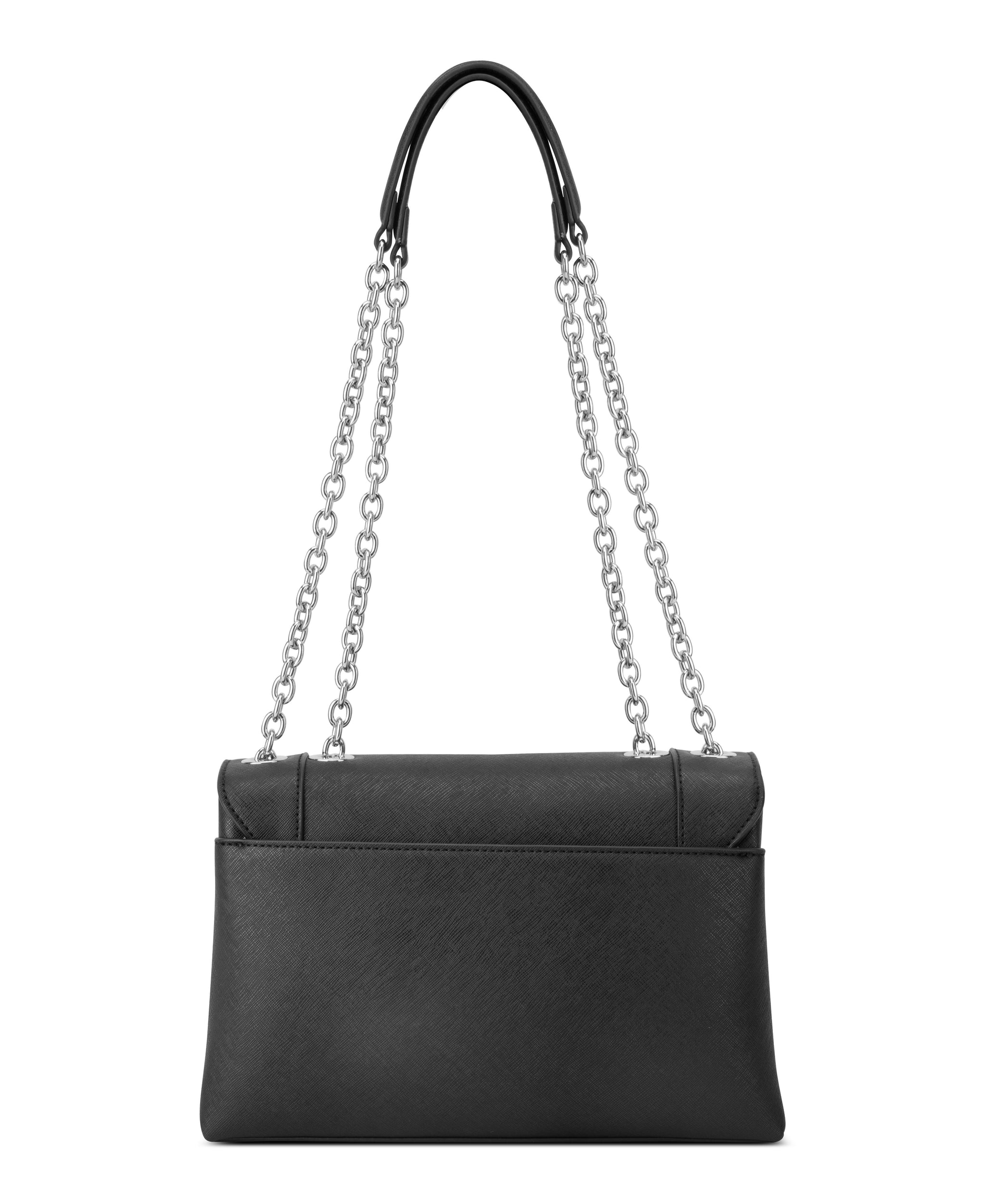 Nine West Handbags ANNICA CONVERTIBLE XBODY FLAP BLACK - Nine West