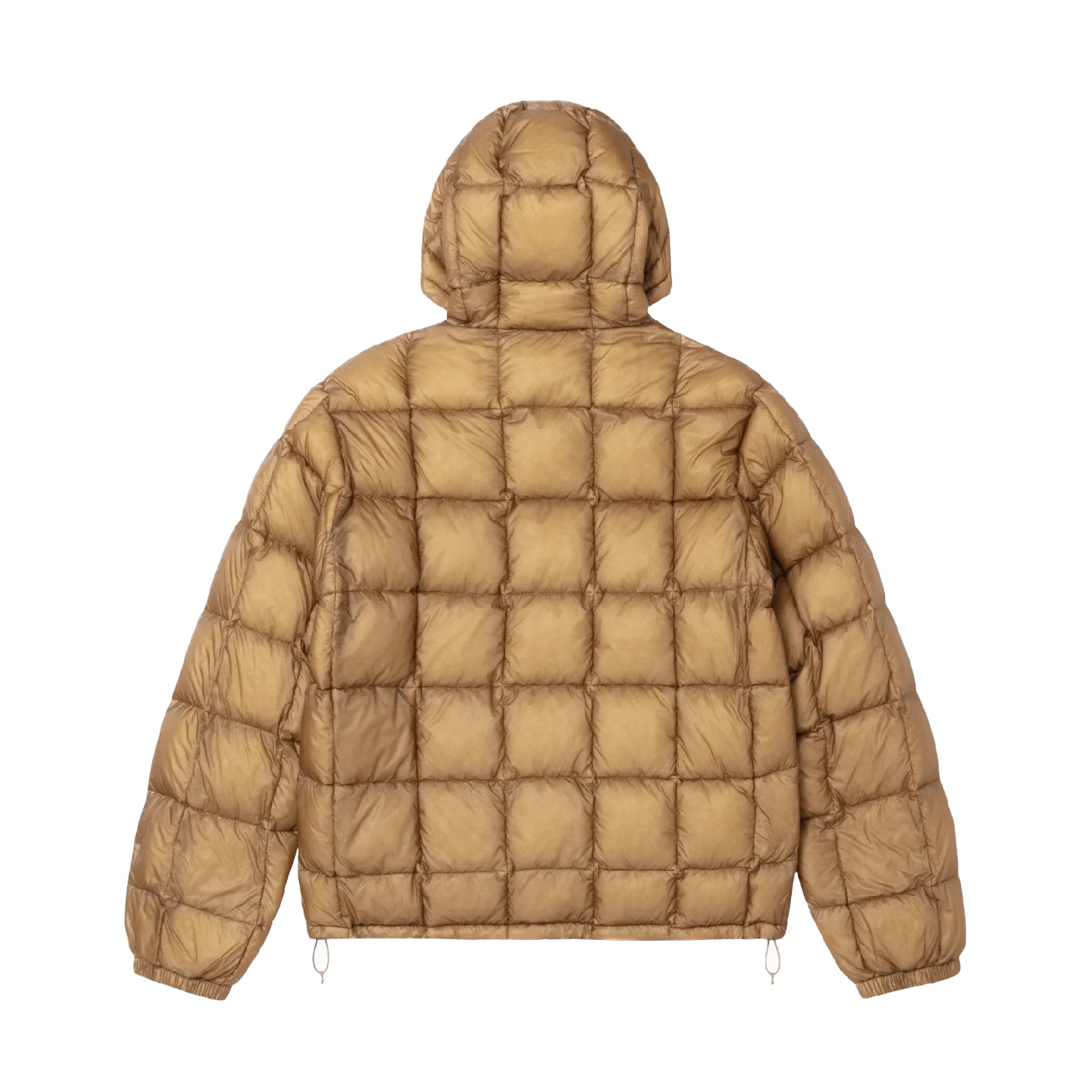 Stussy Midweight Hooded Puffer - Khaki – Ninetimes Skateshop