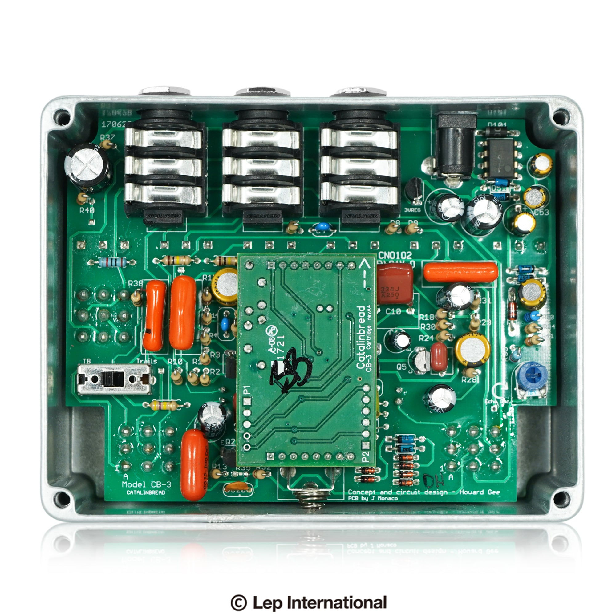 Catalinbread - Belle Epoch Deluxe Black and Silver | ディレイ