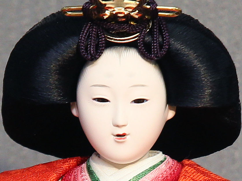 ひな人形】(平安光義) 【京製】京九番親王 極上有職 金彩金駒刺繍 親王