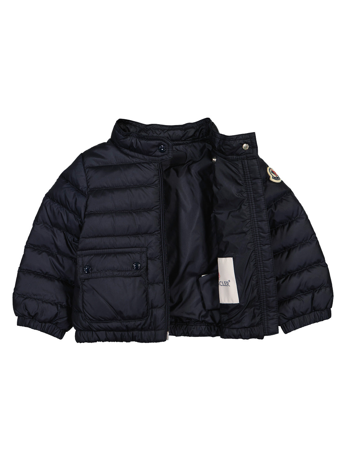 Moncler Enfant Lightweight down jacket Lans Navy girls