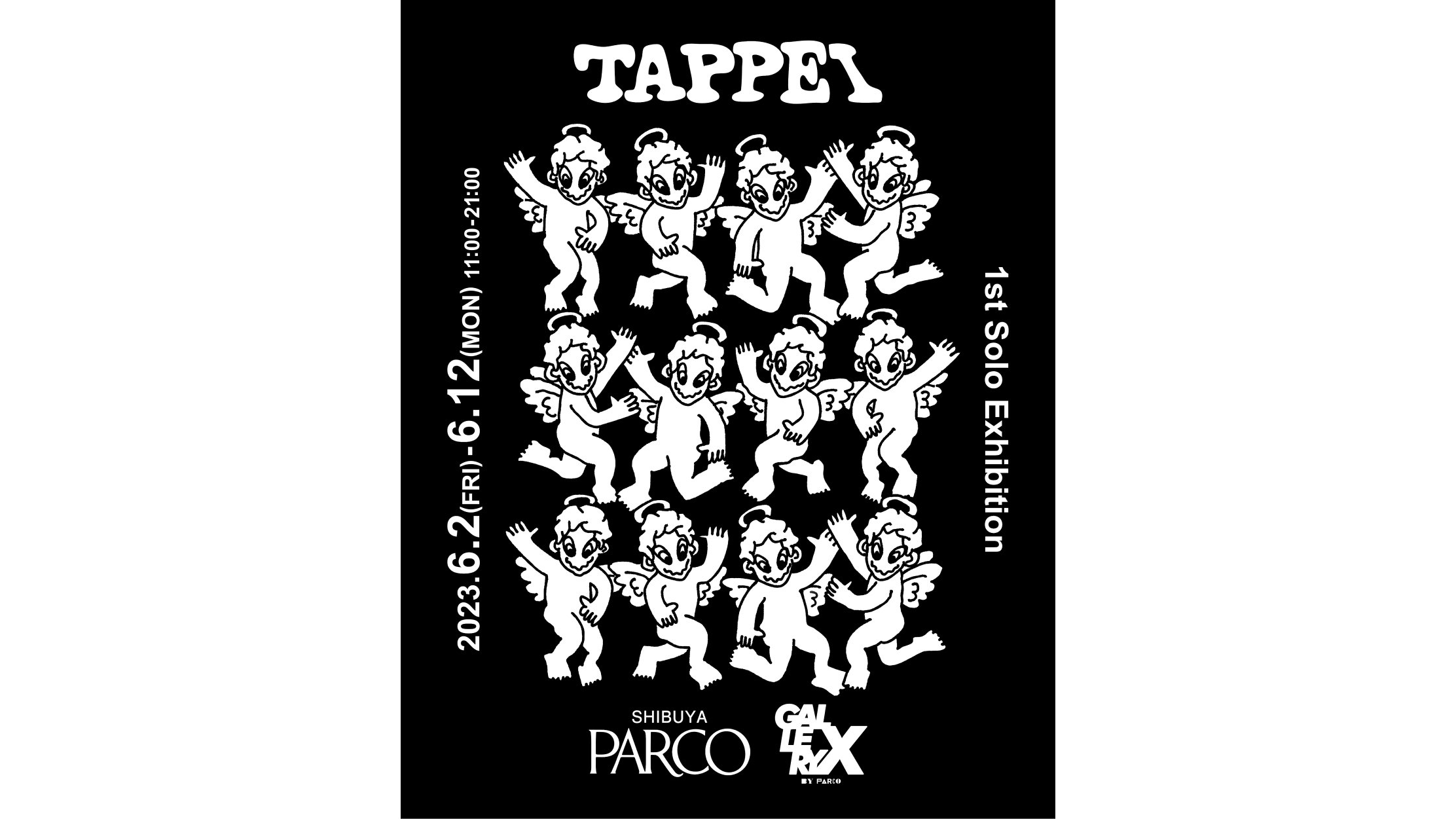 TAPPEI初の個展『TAPPEI 1st Solo Exhibition​』、渋谷PARCOで開催