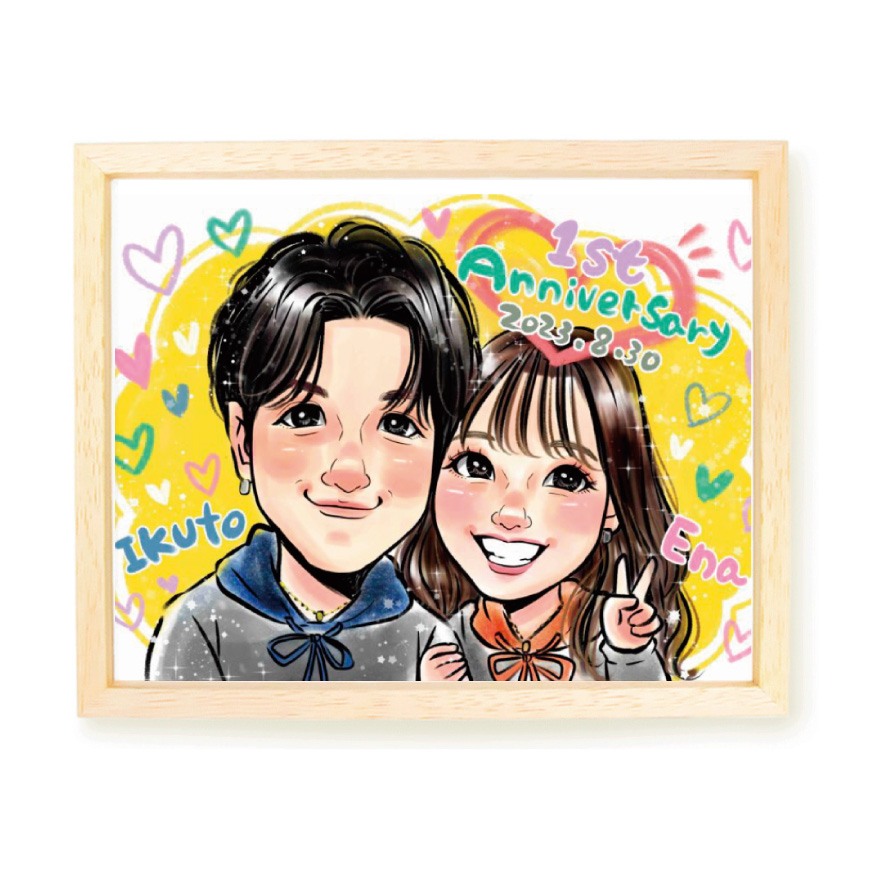 似顔絵プレゼント｜作家を選んで描く高品質イラスト【似顔絵株式会社】