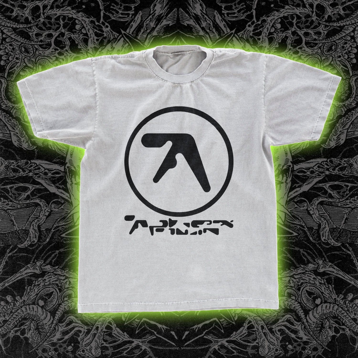 Aphex Twin Logo Classic Tee | Occult Clothing
