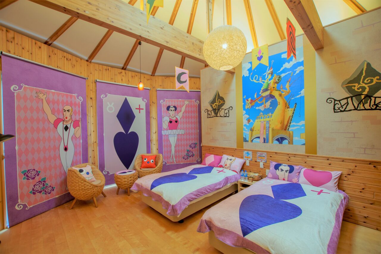 Exclusive novelty for guests staying in the Crayon Shin-chan
